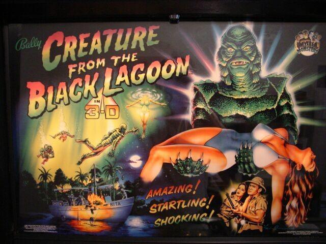 cftblbg Creature From the Black Lagoon Pinball Machine by Bally - Image 4
