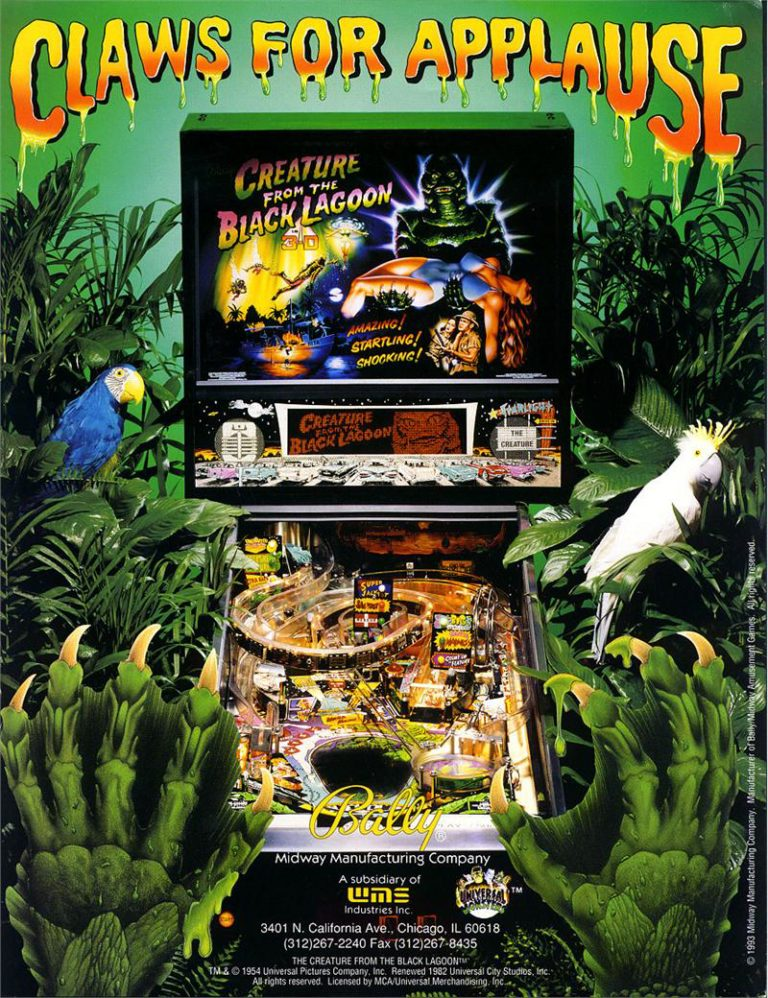 cftblflyer1-768x998-1 Creature From the Black Lagoon Pinball Machine by Bally - Image 11